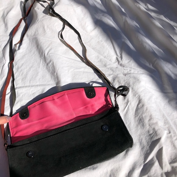 Vintage Suede Envelope Bag - Picture 3 of 6